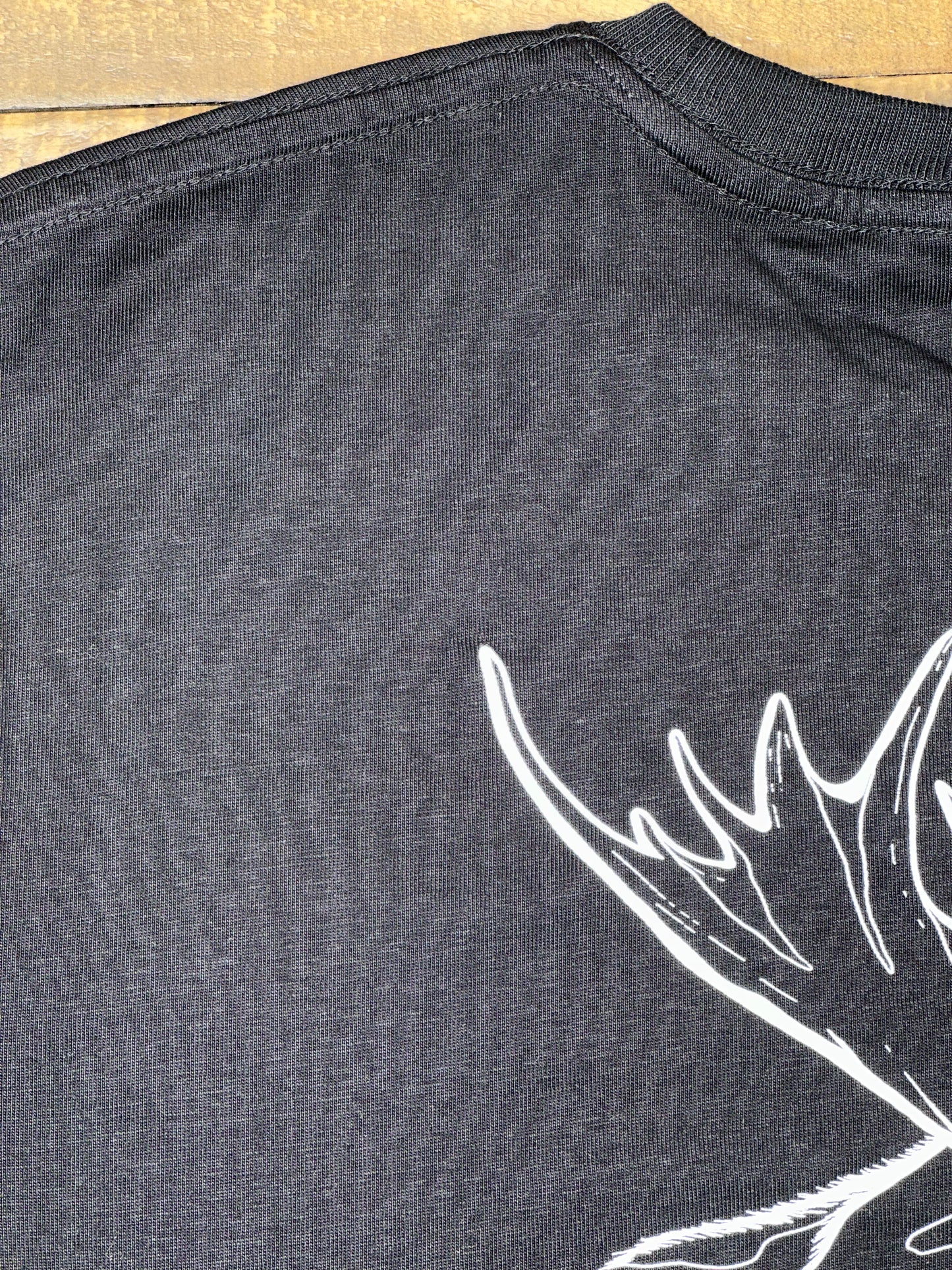 T-shirt outlet Älg Black