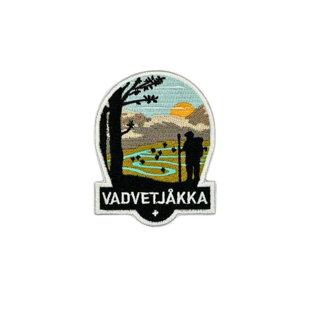 Vadvetjåkka nationalpark tygmärke