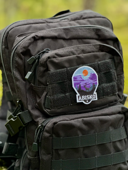 Patch och tygmärke på Abisko national park