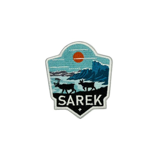 Tygmärke Sarek nationalpark