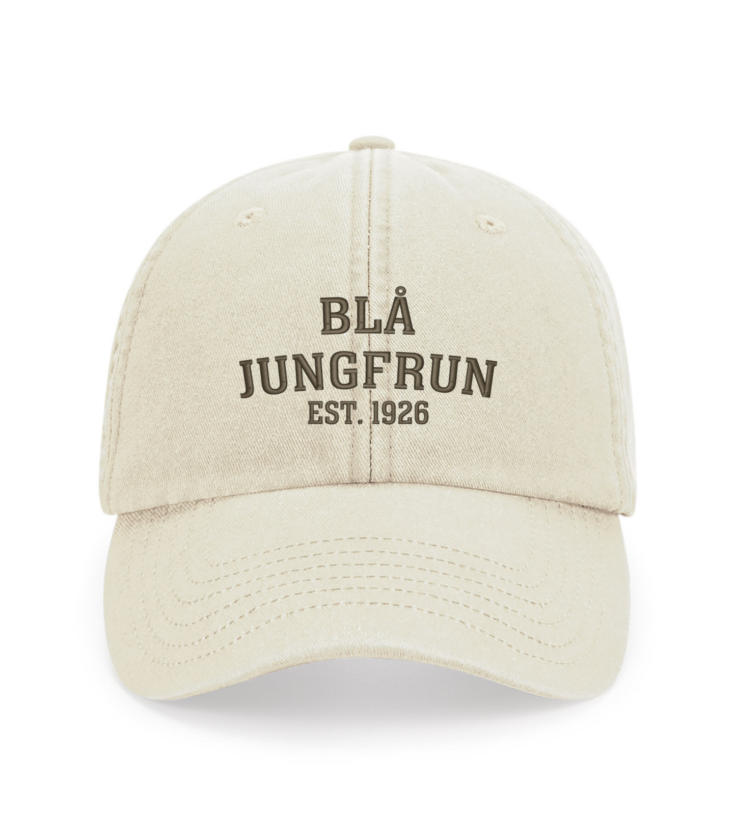 Blå Jungfrun nationalpark keps beige