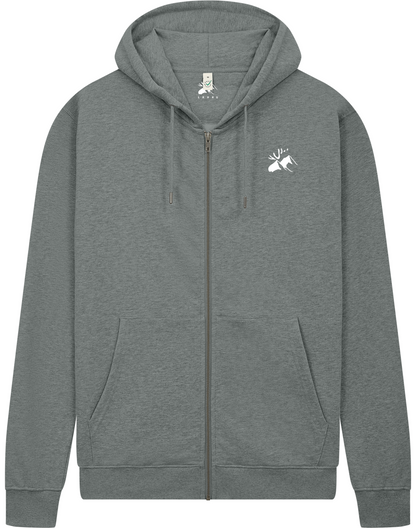Älg Zip Up Hoodie