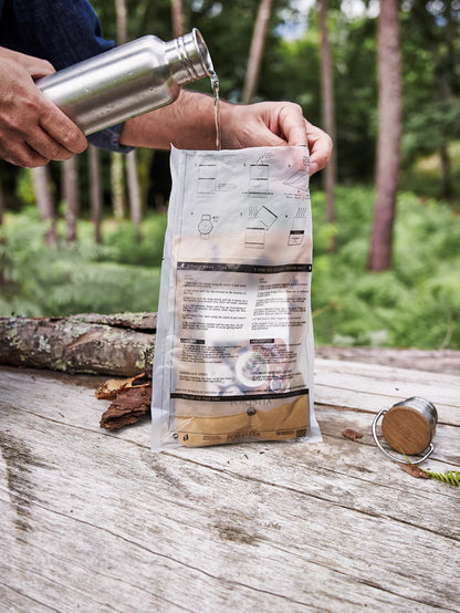 Värmepåsar för frilftsmat 