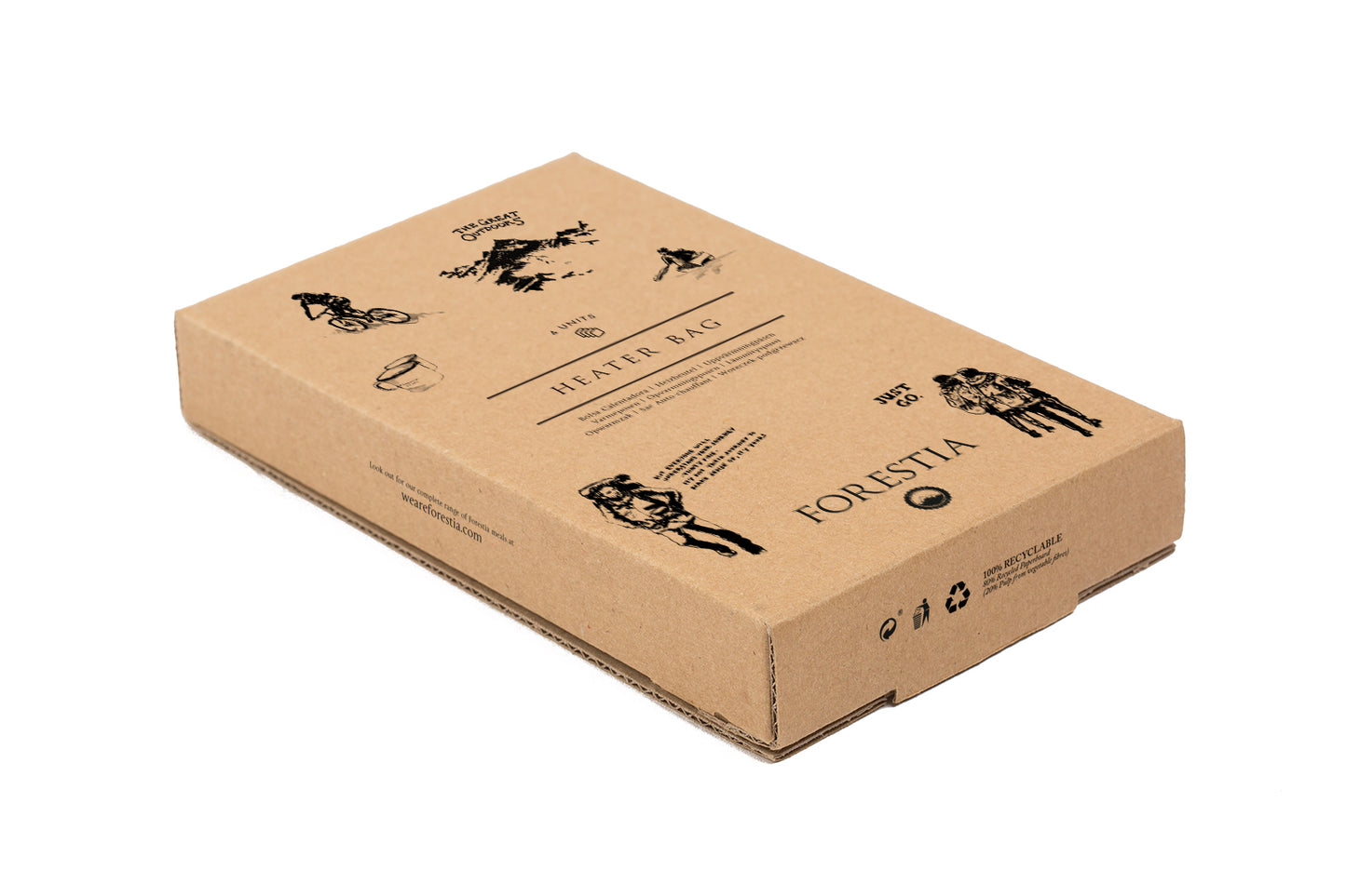 värmepåse för friluftsmat