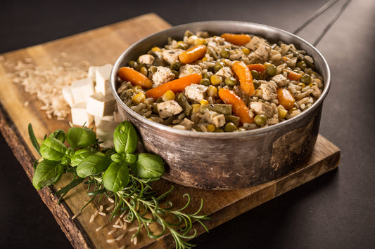 Vegetarisk risotto med tofu MRE