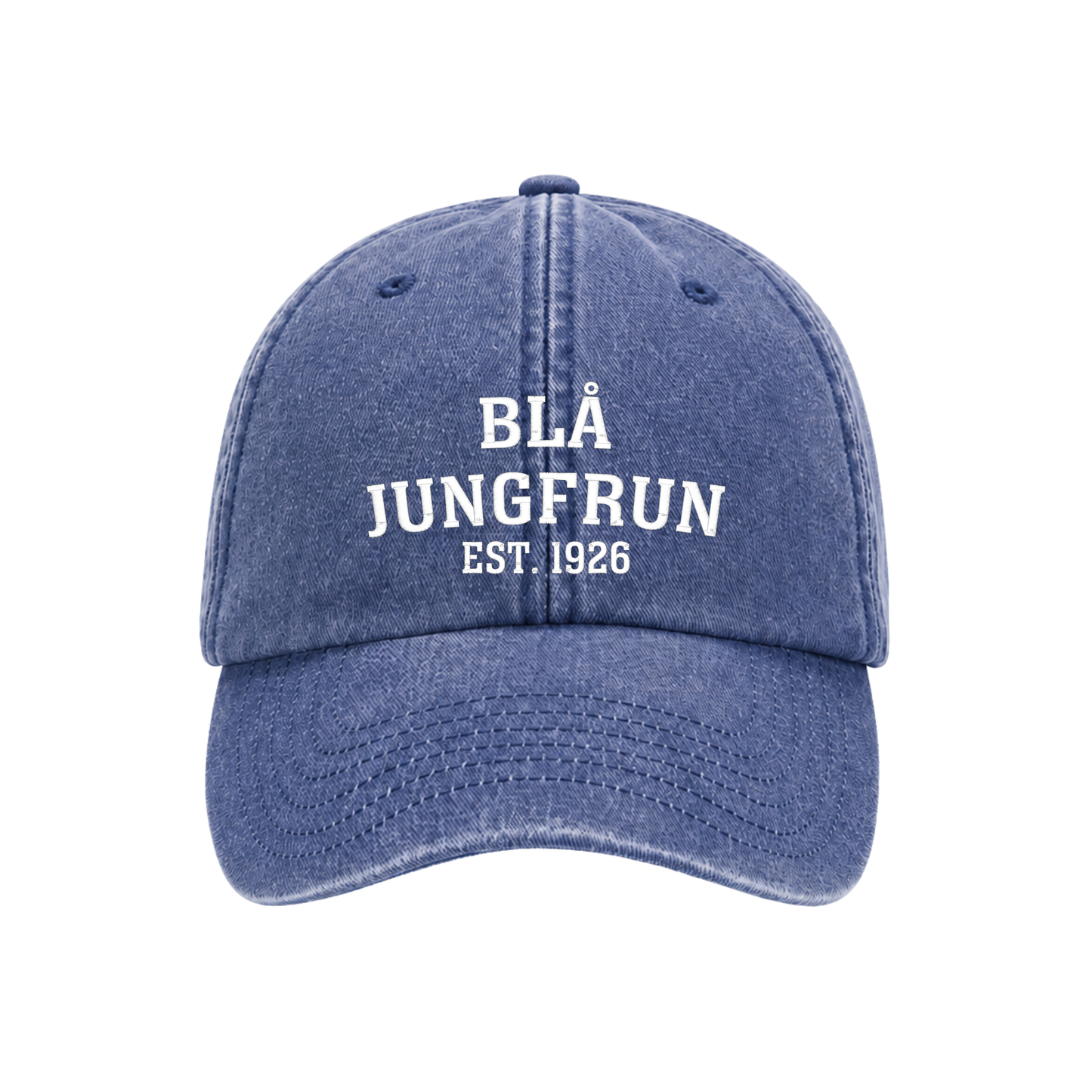 Blå jungfrun keps