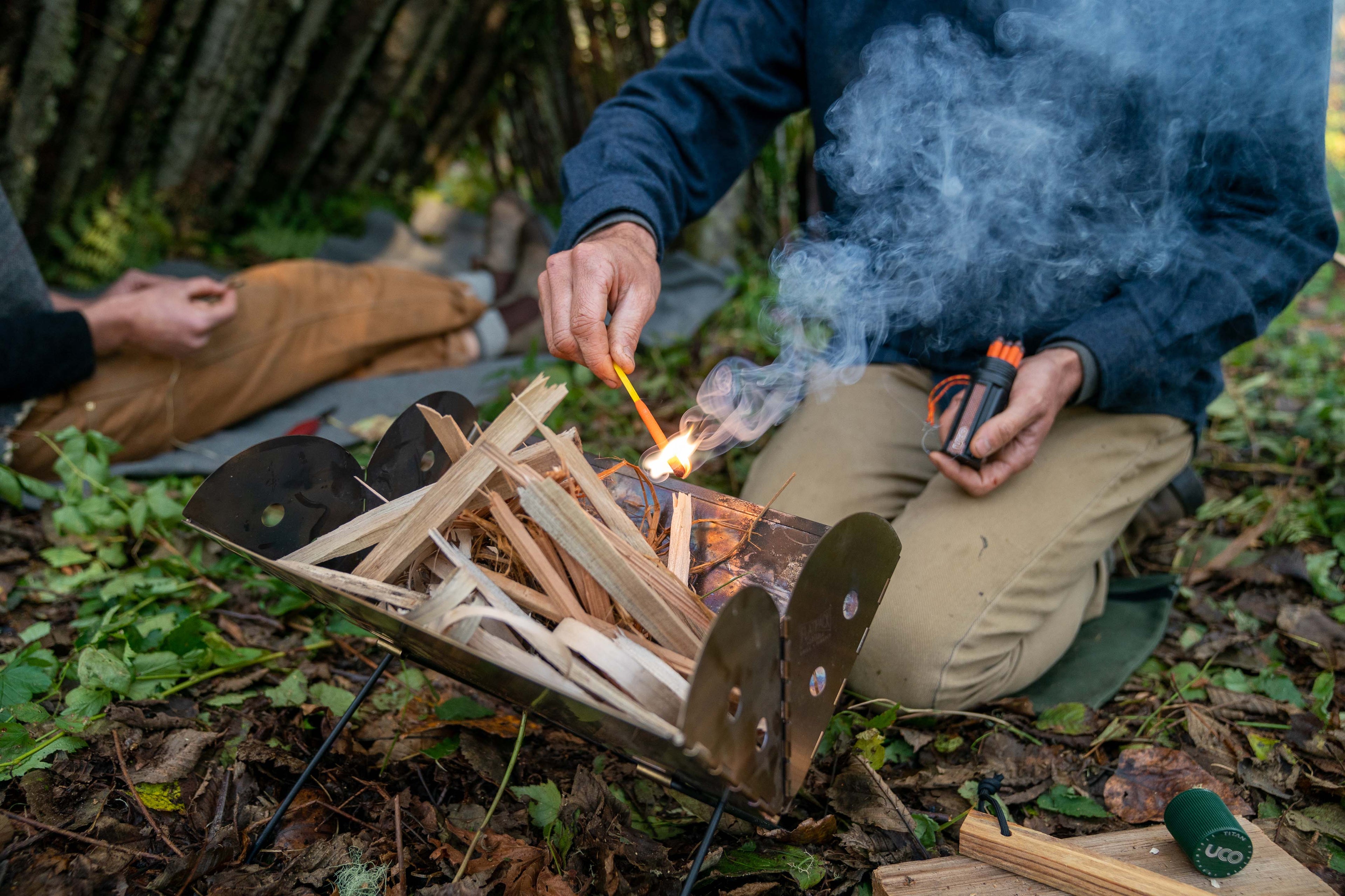 Ladda video: Portabel grill