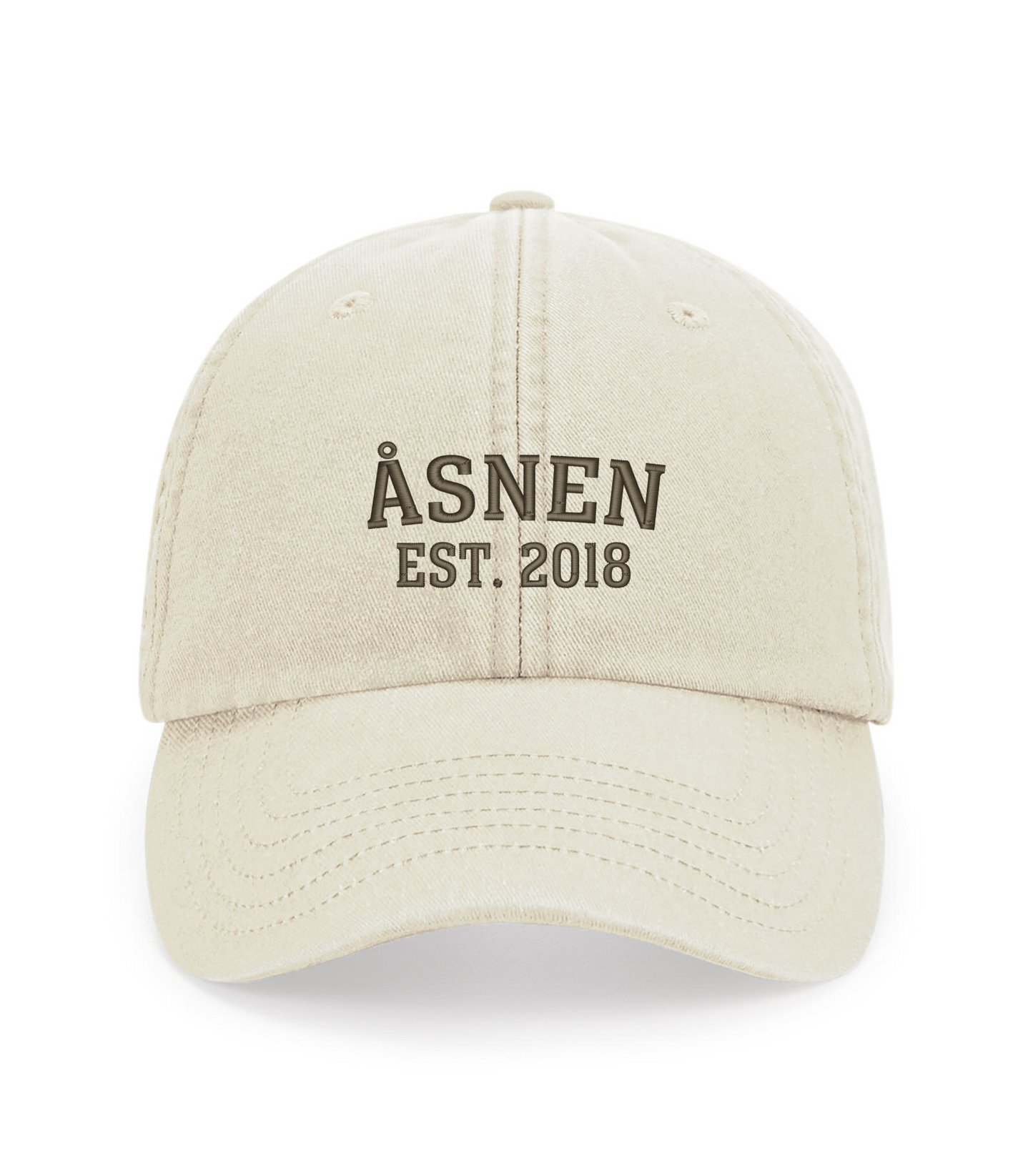 Åsnen nationalpark keps vit